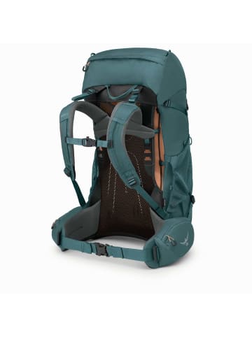 Osprey Renn 50 Women - Trekkingrucksack 70 cm (pediment grey/linen tan) in cascade blue/melon orange