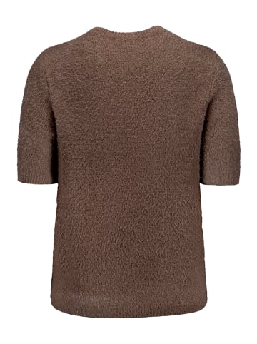 Betty Barclay Strickpullover kurzarm in Muskat