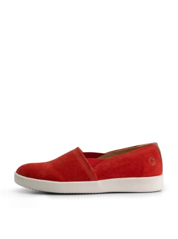 TRAVELIN' Tours Suede in rot