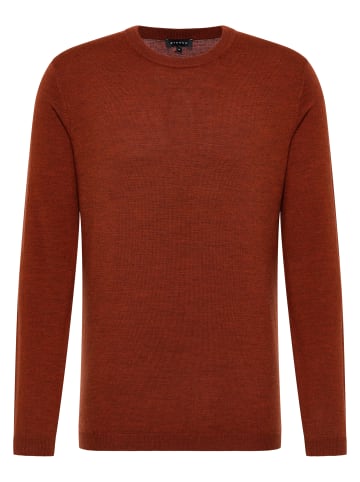 Eterna Strick Pullover in orange