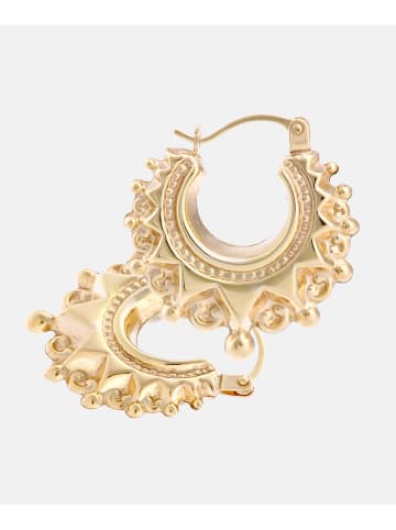 Vanlere Creolen aus 375 Gelbgold