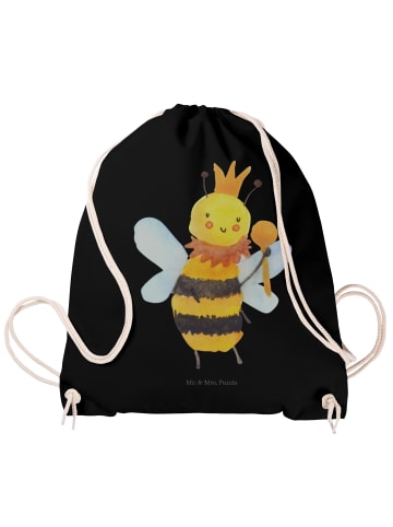 Mr. & Mrs. Panda gymnastiktasche Biene König ohne Spruch in Schwarz