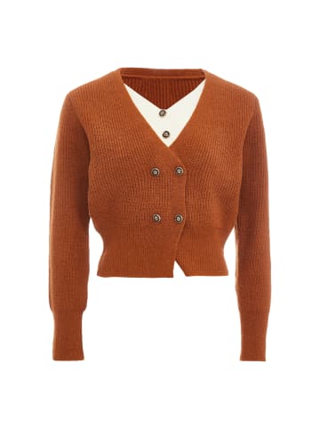 NALLY Damen Strickjacke in Orange