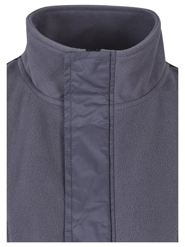 Urban Classics Urban Classics Damen Ladies Polarfleece Track Jacket in black/darkshadow