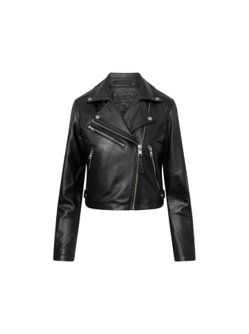 Bolongaro Trevor Lederjacke Wren Biker in schwarz