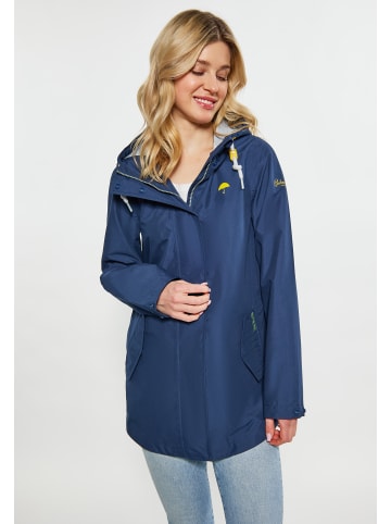 Schmuddelwedda Damen Regenjacke in Marine