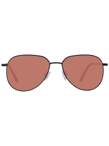 Serengeti Männer Sonnenbrille Rund Schwarz