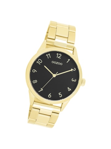 Oozoo Analog-Armbanduhr Oozoo Timepieces gold groß (ca. 40mm)