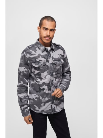 Brandit Brandit Hemden in grey camo