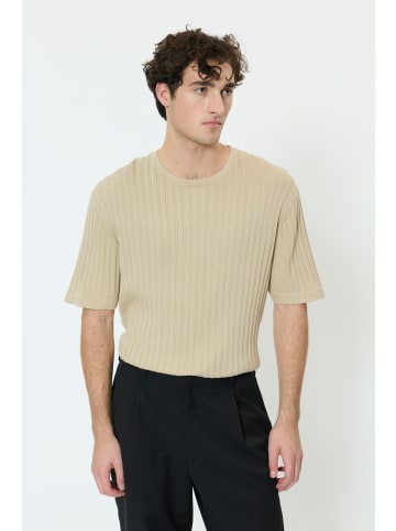 Matinique Strickpullover MAtrivolt Gerade Passform in Plaza Taupe
