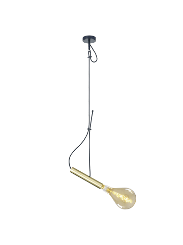 näve Pendelleuchte "CORBATIN" in messing - (L)25 cm x (B)4.2 cm x (H)120 cm