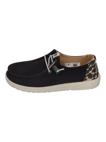 Hey Dude Halbschuhe-Slipper WENDY LEOPARD in schwarz