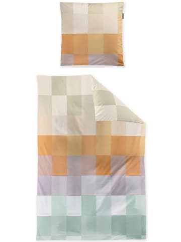 Irisette Mako-Satin Bettwäsche in gelb