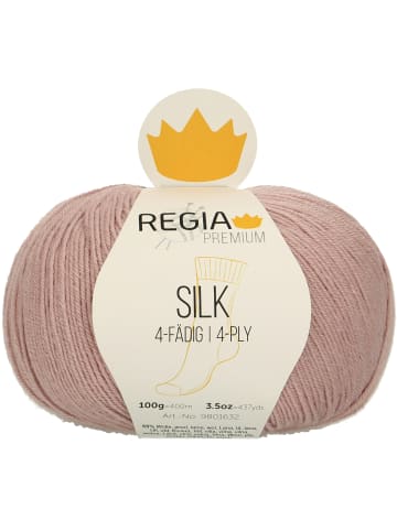 Regia Handstrickgarne Premium Silk, 100g in Rosé