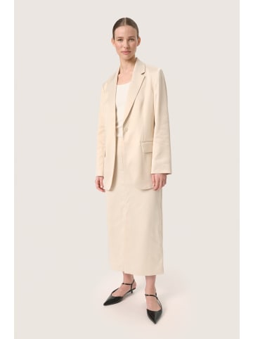 Soaked in Luxury Rock SLMicaela Slim fit in Sandshell