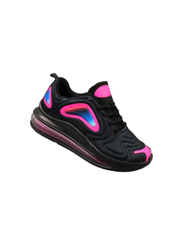 Roadstar Sneaker in Schwarz/Pink
