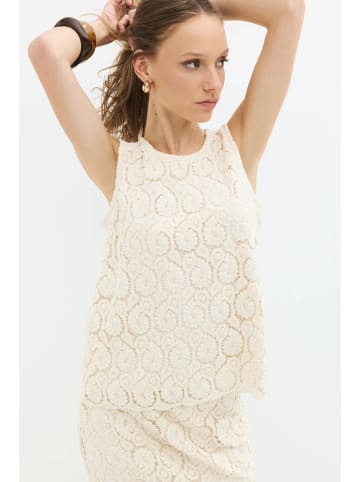 NO MATTER WHAT Blouse in Creme