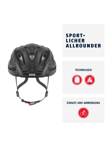 ABUS Fahrradhelm Aduro 2.0 in velvet black