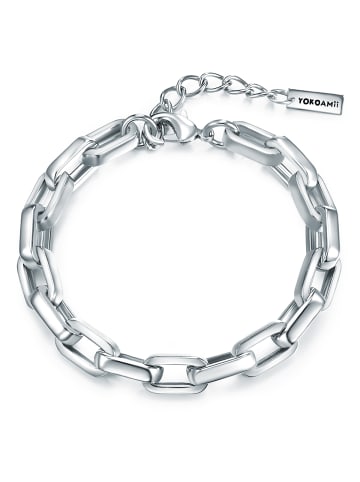 Yokoamii Armband Metall-Legierung in silber