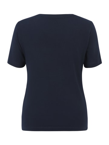 BETTY & CO Basic Shirt mit Rundhalsausschnitt in Navy Blue