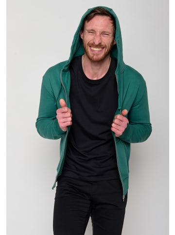 GreenBomb Jacke Basic in Dschungel Grün
