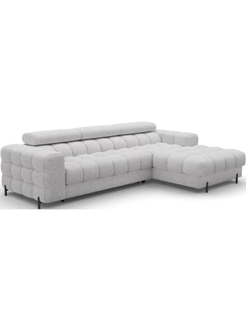 MF Design Fenro Recamiere Rechts in Grau -  (L) 181 x (B) 285 x (H) 93 cm