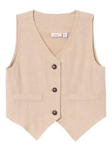 name it Anzugweste NMMFAHER WAISTCOAT in humus