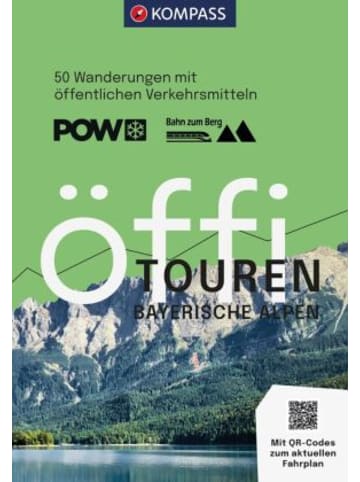 Kompass-Karten Buch - KOMPASS Öffi Touren Bayerische Alpen
