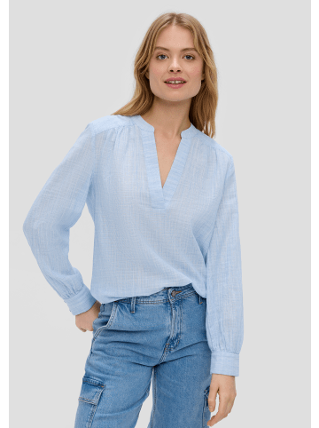 s.Oliver Bluse langarm in Blau