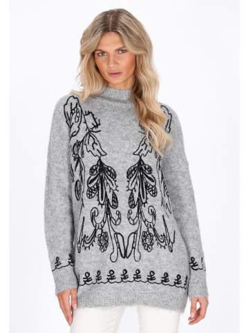 VIRITA Women Sweater in Light Grey