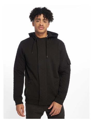 Just Rhyse Zip Hoodie in black