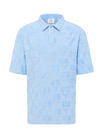 Carlo Colucci Poloshirt Echner in Blau