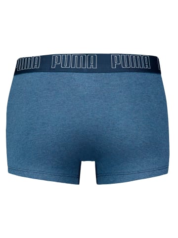 Puma Boxershort 6er Pack in Blau Denim