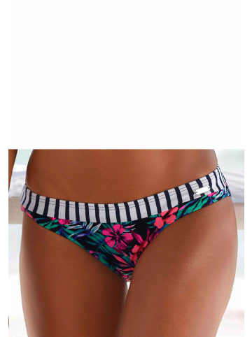 Venice Beach Bikini-Hose in marine-bedruckt