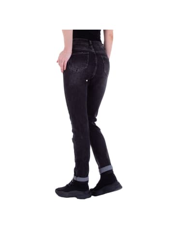 Ital-Design Jeans in Schwarz