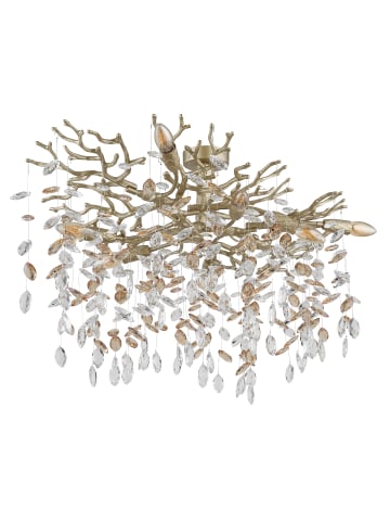 Globo lighting Deckenleuchte "QUEENA" in gold