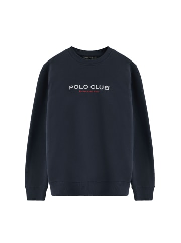 Polo Club Sweatshirt in Navy Blau