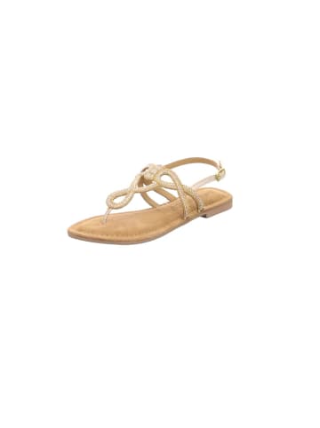 Lazamani Riemchen Sandalen für Damen in beige