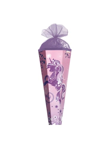 Schultüte groß 85 cm Purple Unicorn in Lila