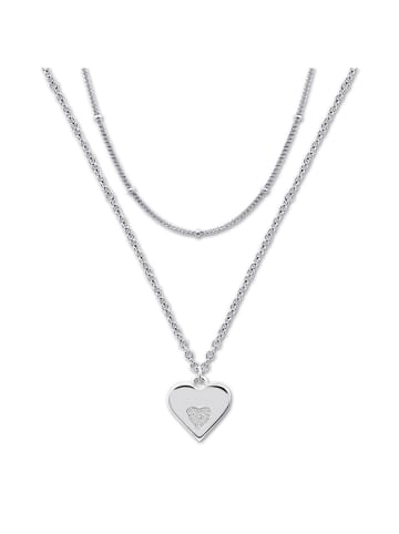 LOTUS silver Halskette Silber 925 Sterling Silber ca. 42cm