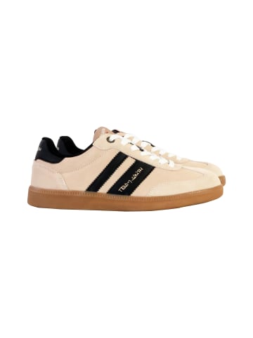 Teddy Smith Leder-Sneaker Beige
