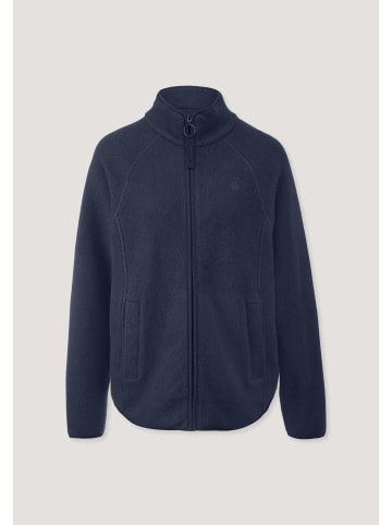 Hessnatur Fleece Jacke in mitternachtsblau