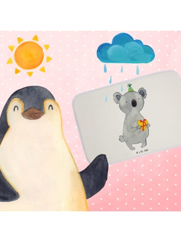 Mr. & Mrs. Panda badezimmermatten Koala Geschenk ohne Spruch in Weiß