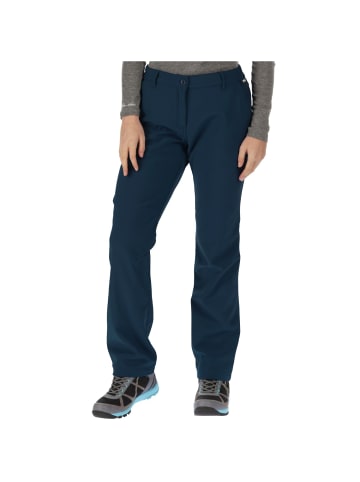 Regatta Fenton Softshellhose in Kurzgrößen Fleecefutter in Blau