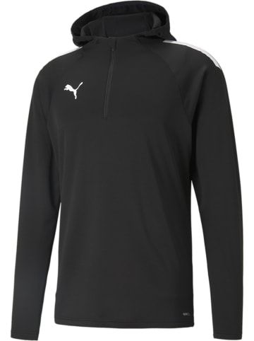 Puma Pullover "TeamLIGA Training Fleece" in Schwarz