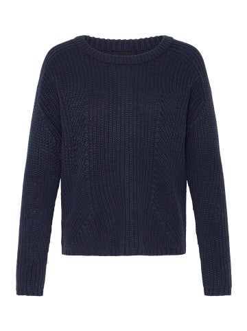 Oxmo Strickpullover OXKanna in Schwarz