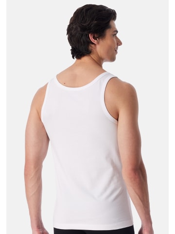 UNCOVER BY SCHIESSER Unterhemd / Tanktop Basic in Weiß