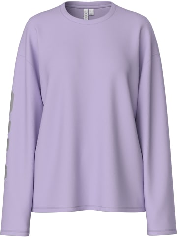 Pieces T-Shirt in Pastel Lilac