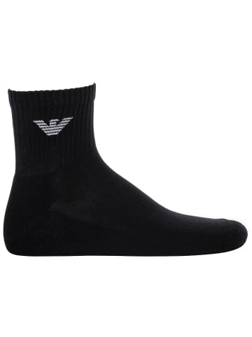 Emporio Armani Socken 3er Pack in Schwarz