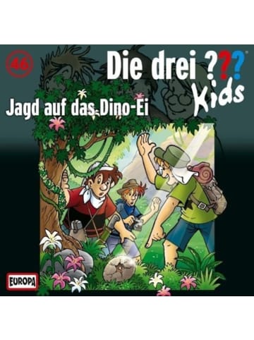 United Soft Media Die drei ??? Kids 46. Jagd auf das Dino-Ei (drei Fragezeichen) CD